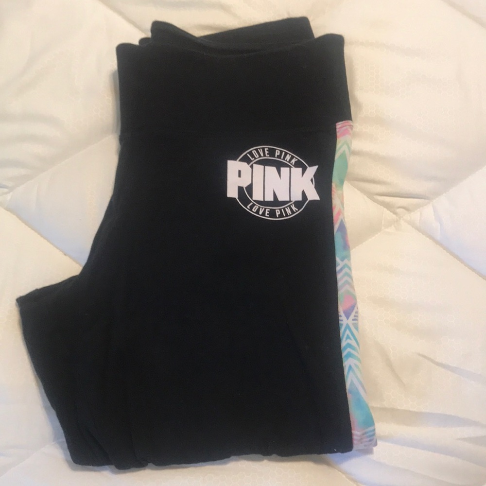 Pink Capri Yoga pants
